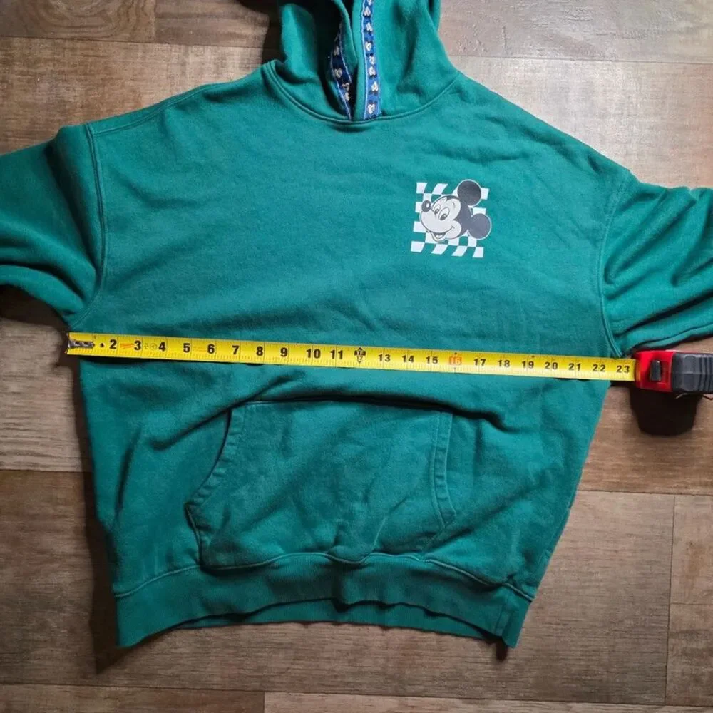 Old Navy x Disney Mickey Mouse Oversized Hoodie Kids XL (14-16) Green